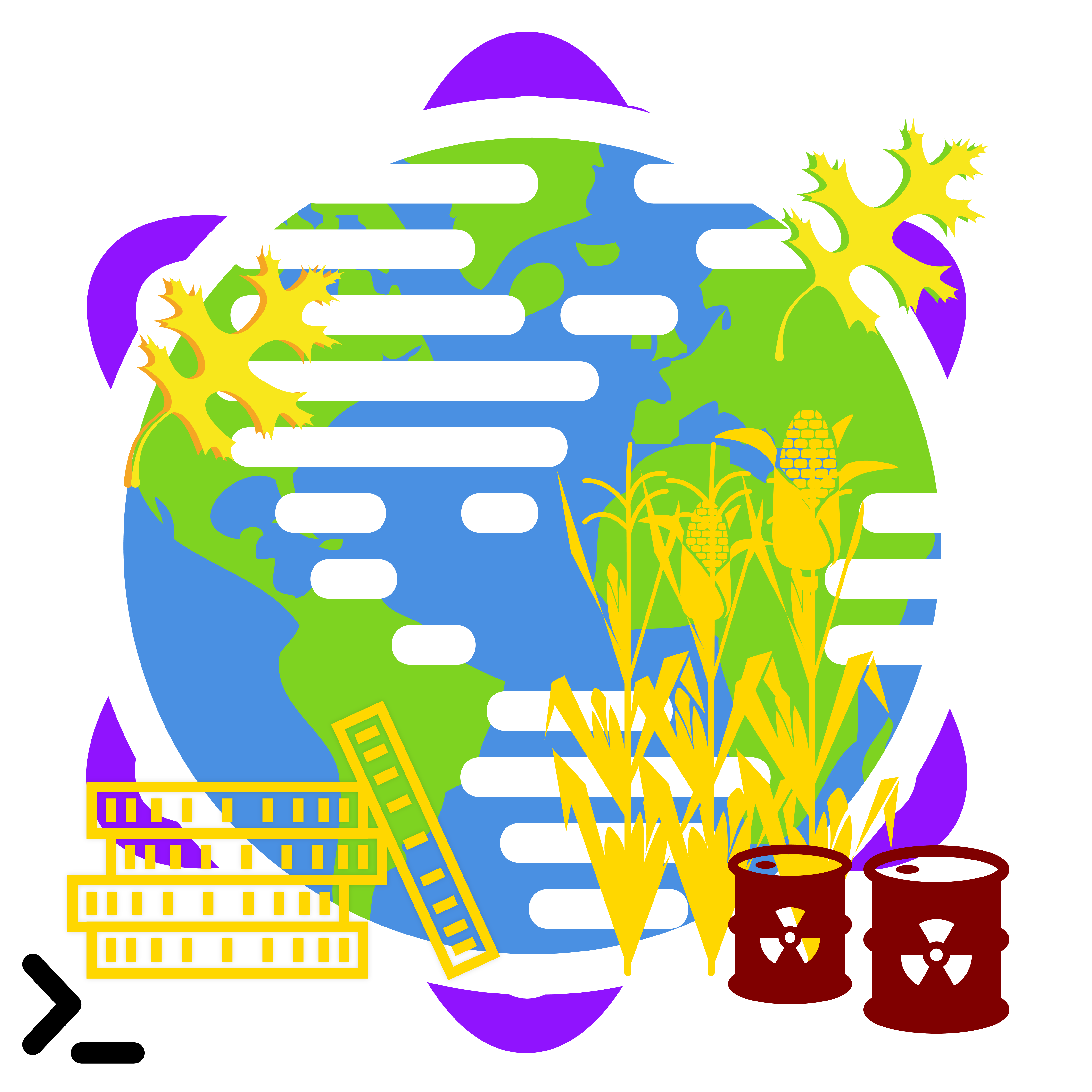 Earth Power Illustrations